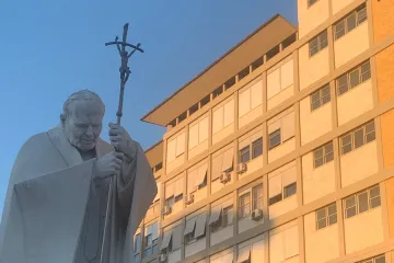 Rome’s Gemelli Hospital, pictured on July 5, 2021, as Pope Francis convalesces after a surgery.